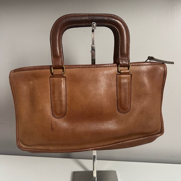 Coach Handbags - Coach Vintage Compact Slim Satchel 9425 Made In New York